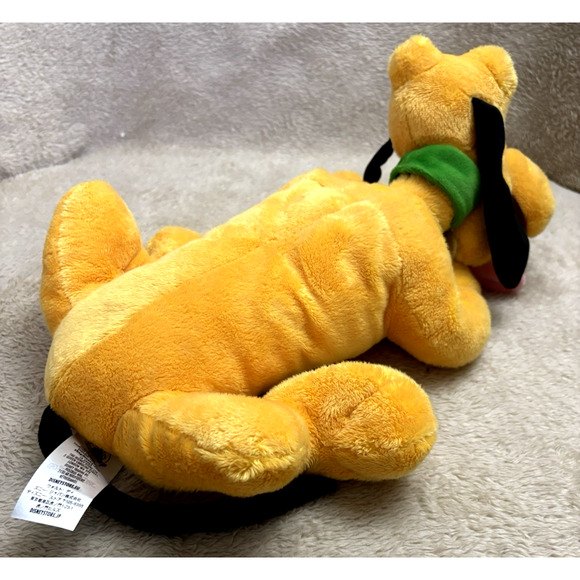 Disney Store Genuine Original Authentic Large Pluto Plush 16” Stuffed Animal - Picture 9 of 11